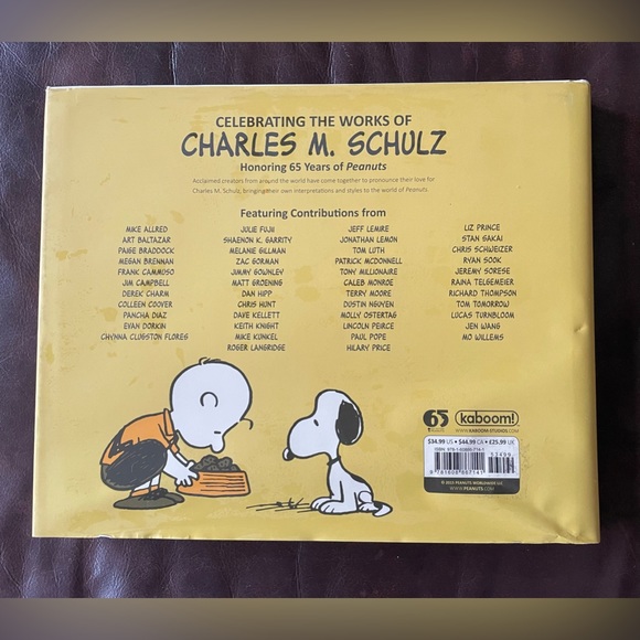 Peanuts A Tribute To Charles M.Schulz Hardcover Book - Picture 5 of 6